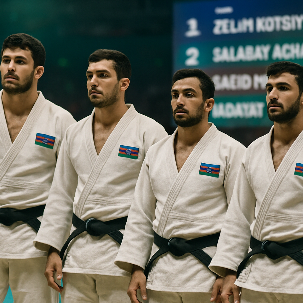 Azərbaycan cüdoçularının reytinq xalları: Olimpiya təsnifatında dörd idmançı ön sıralarda